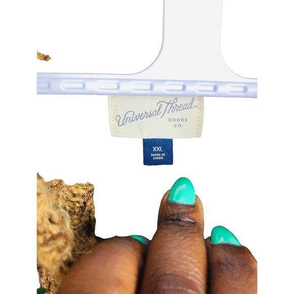 Women's XXL Thick Knit Animal Cheetah Print Sweater Mock Neck Tunic Mini Dress - Picture 3 of 6